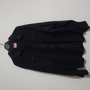 Wrangler Men's Classic Black Shirt Jacket Size 3XL